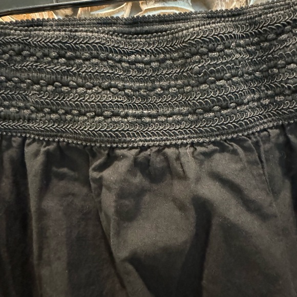 Studio West Apparel Black w/ Cream Embroidery Trim- size S & 24.5”L - Picture 3 of 11